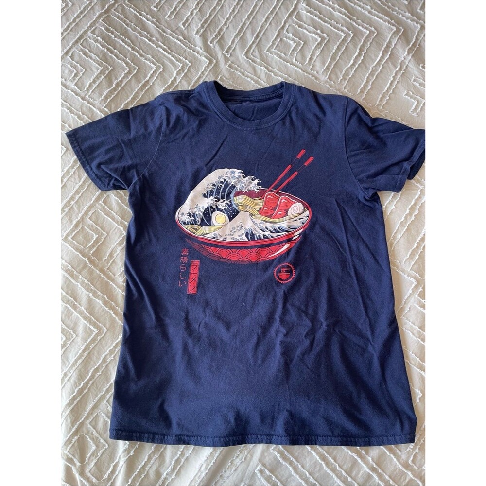 Navy Graphic Ramen Bowl Tee